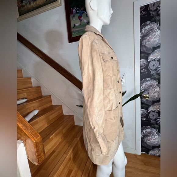 New Free People Lainie Suede Jacket / size XS - Picture 7 of 10